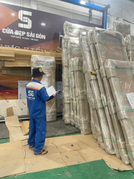 Xưởng gia công cửa nhôm maxpro uy tín