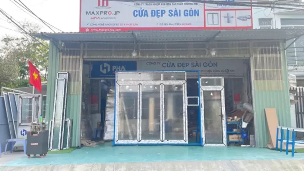 Xưởng gia công cửa nhôm maxpro uy tín