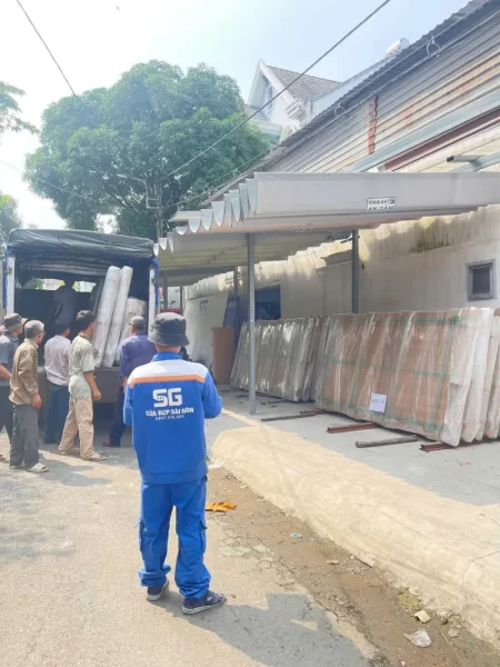 Xưởng gia công cửa nhôm maxpro uy tín