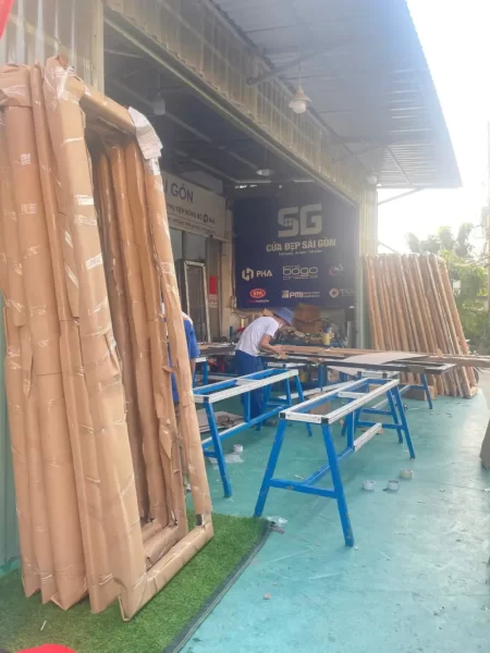 Xưởng gia công cửa nhôm maxpro uy tín